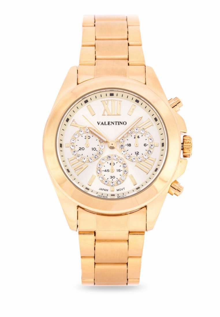 Valentino 20122221-GLD - SIL DIAL Gold Watch for Women