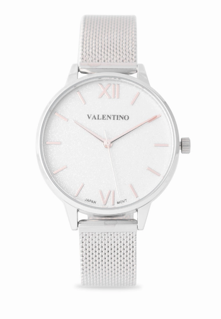 Valentino  20122341-SIL-SILVER DIAL Stainless Steel Strap  Analog Watch for Women