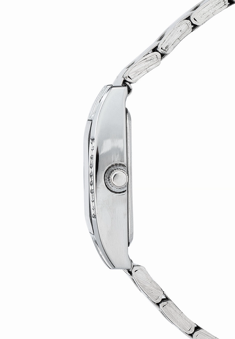 Valentino 20122384-WHITE DIAL Stainless Steel Strap Analog Watch for Women