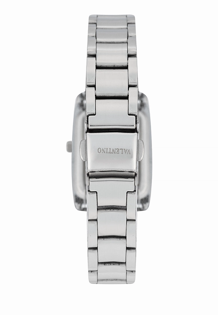 Valentino 20122384-WHITE DIAL Stainless Steel Strap Analog Watch for Women