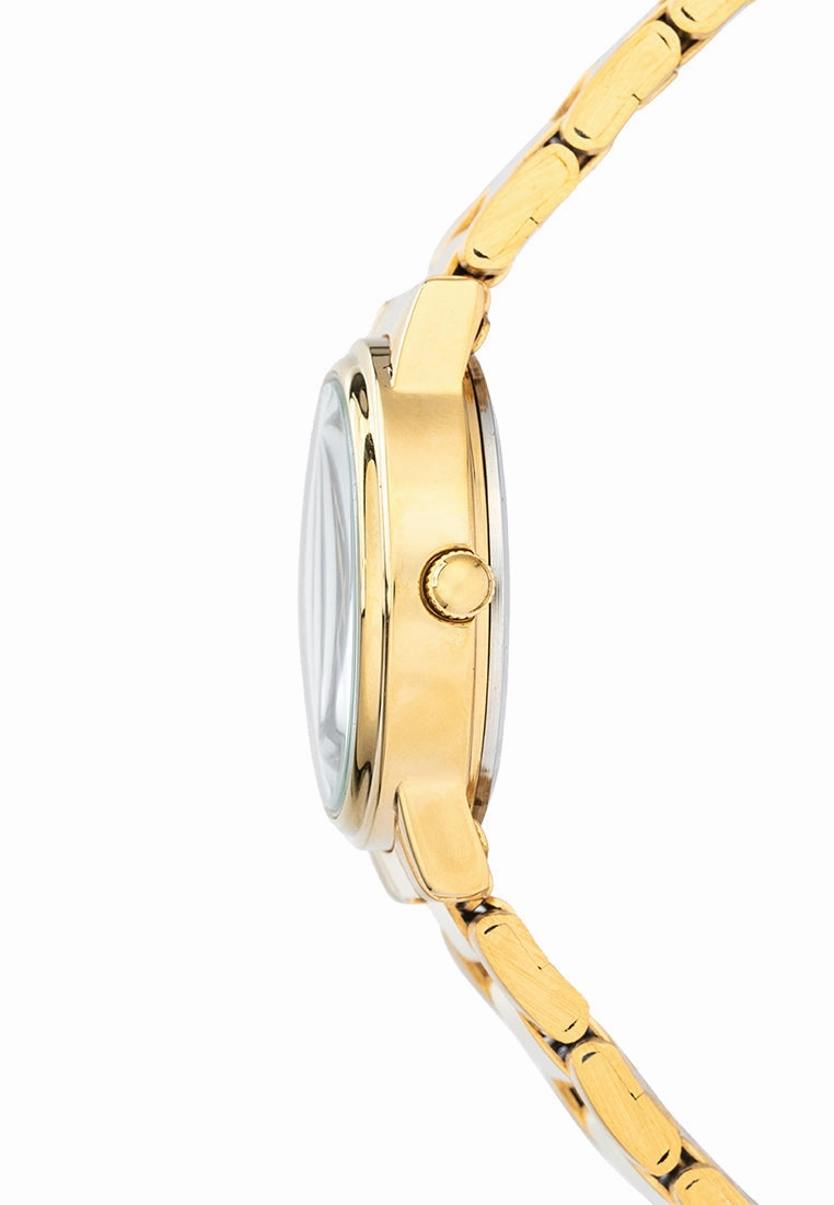 Valentino 20122387-BLACK DIAL Stainless Steel Strap Analog Watch for Women
