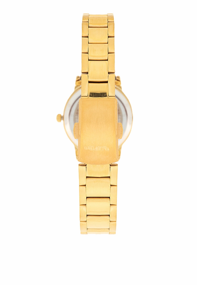 Valentino 20122387-GOLD DIAL Stainless Steel Strap Analog Watch for Women