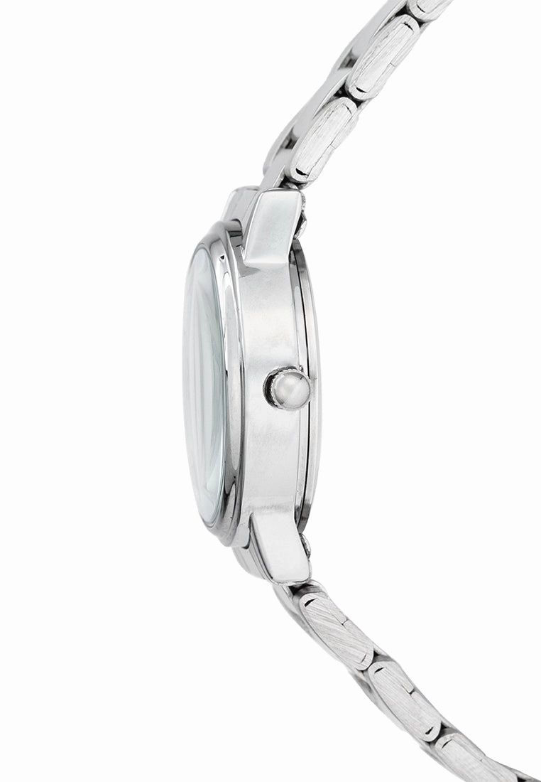 Valentino 20122388-SILVER DIAL Stainless Steel Strap Analog Watch for Women