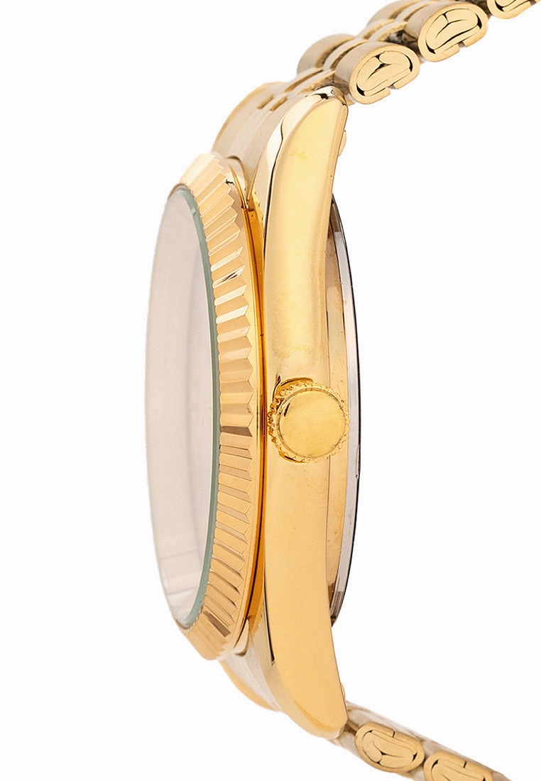 Valentino 20122402-GOLD - SILVER DIAL Stainless Steel Strap Analog Watch for Men