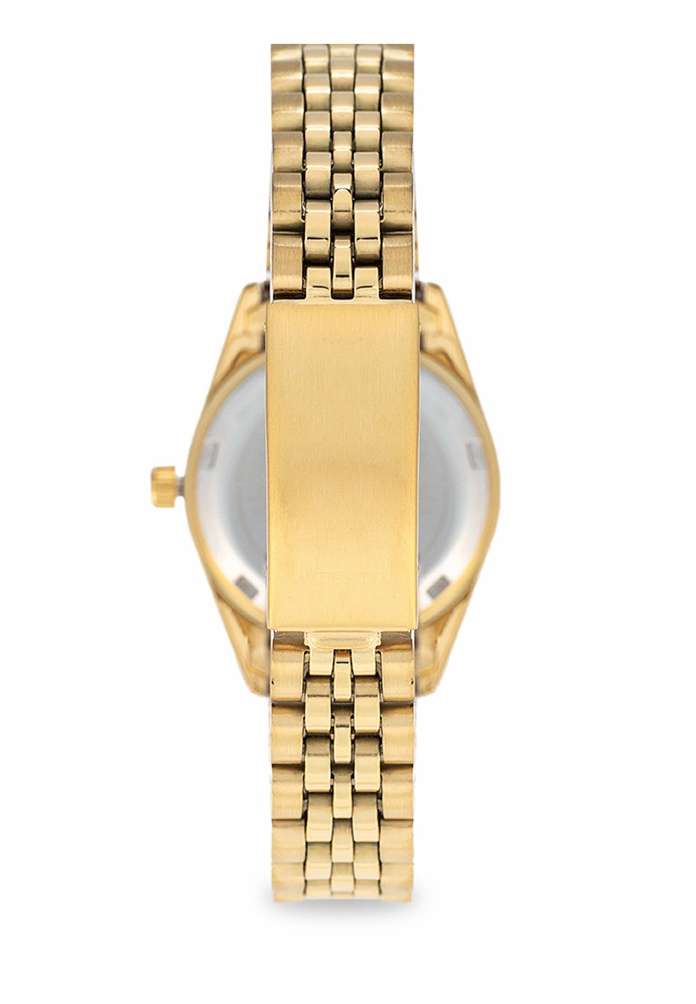 Valentino 20122403-GOLD - SILVER DIAL Stainless Steel Strap Analog Watch for Women