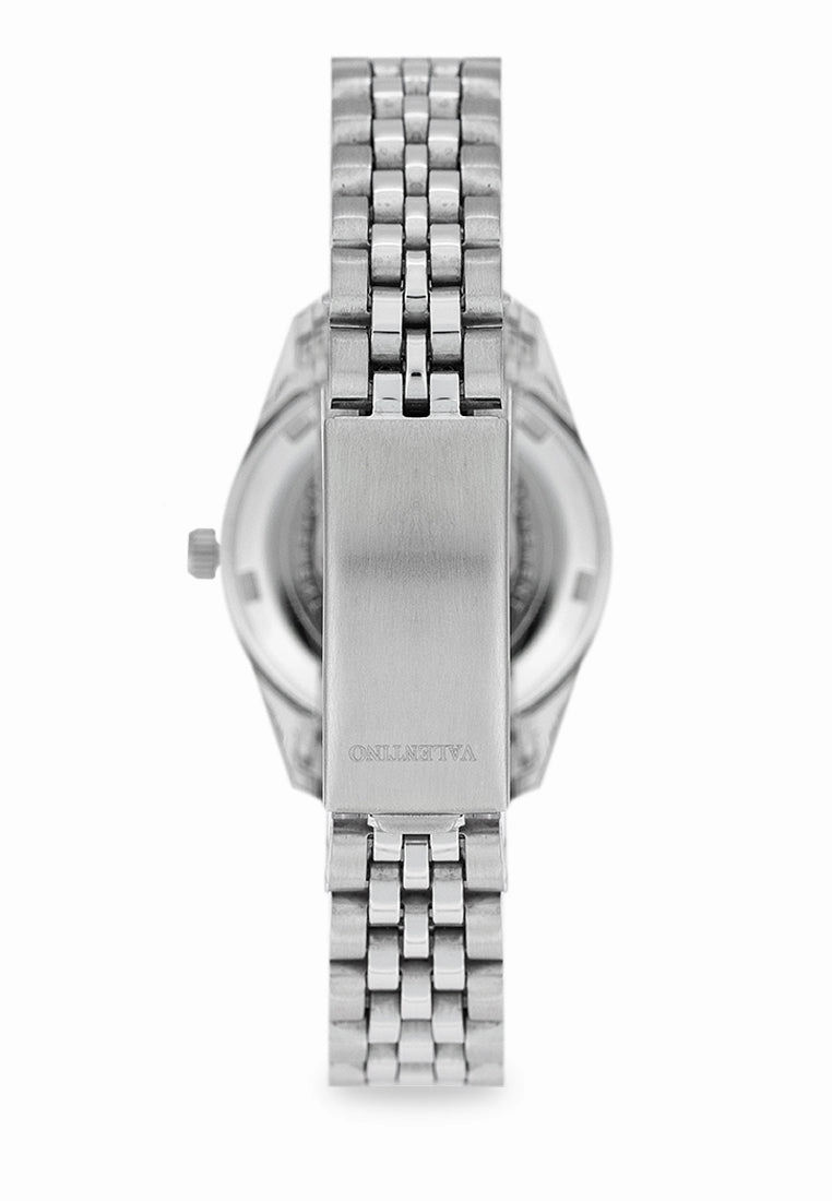 Valentino 20122405-SILVER DIAL Stainless Steel Strap Analog Watch for Women