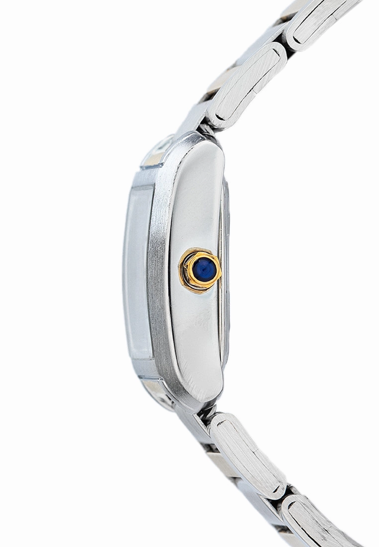 Valentino 20122420-TWO TONE - WHITE DIAL Stainless Steel Strap Analog Watch for Women