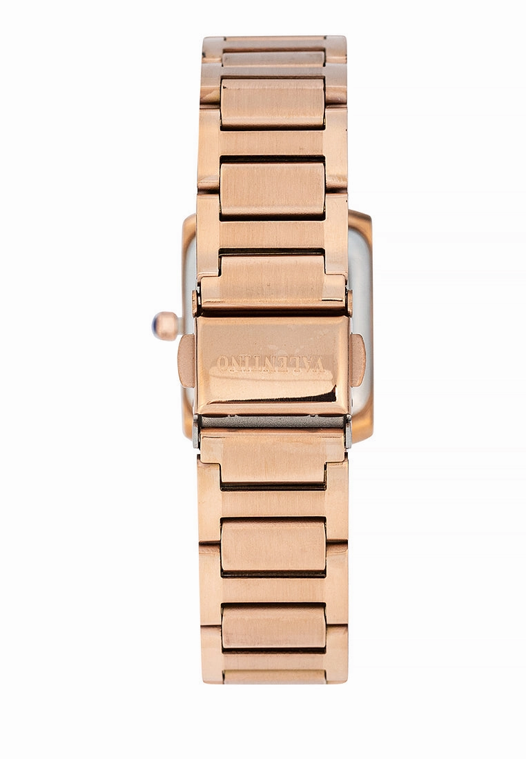 Valentino 20122421-WHITE DIAL Stainless Steel Strap Analog Watch for Women
