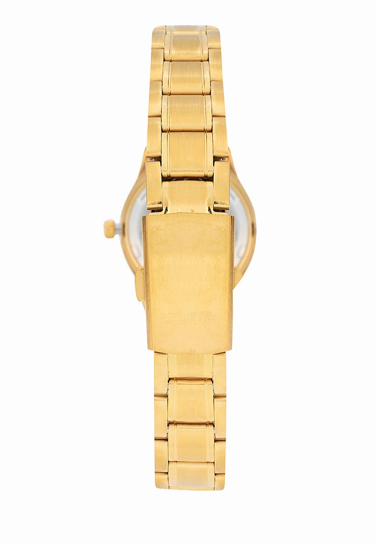 Valentino 20122423-GOLD - SILVER DIAL Stainless Steel Strap Analog Watch for Women
