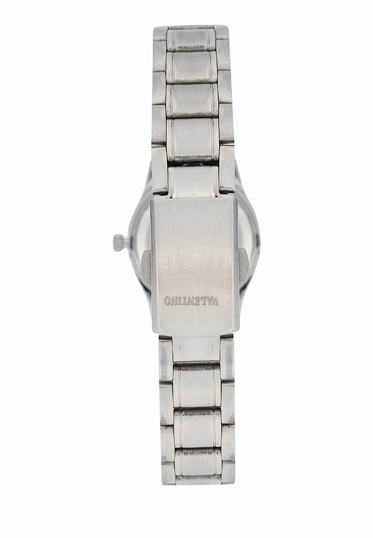 Valentino 20122424-SILVER DIAL Stainless Steel Strap Analog Watch for Women