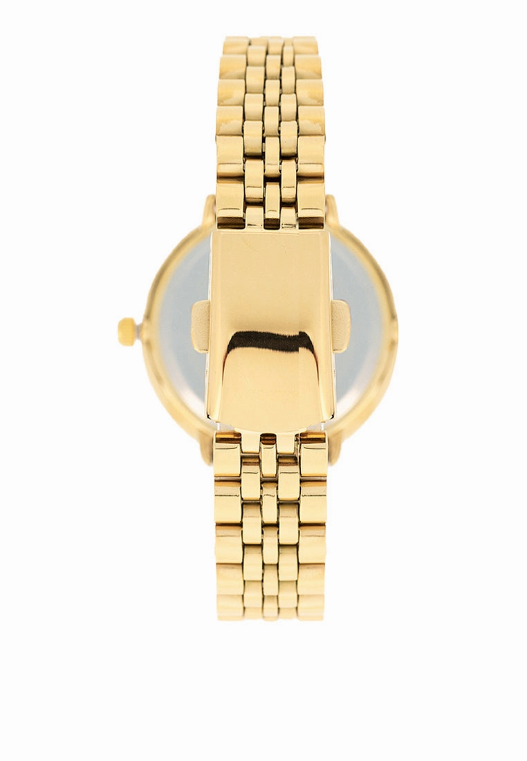 Valentino 20122428-BLACK DIAL Stainless Steel Strap Analog Watch for Women