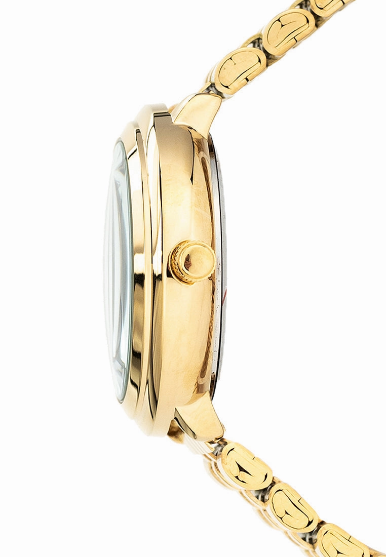 Valentino 20122428-BLACK DIAL Stainless Steel Strap Analog Watch for Women