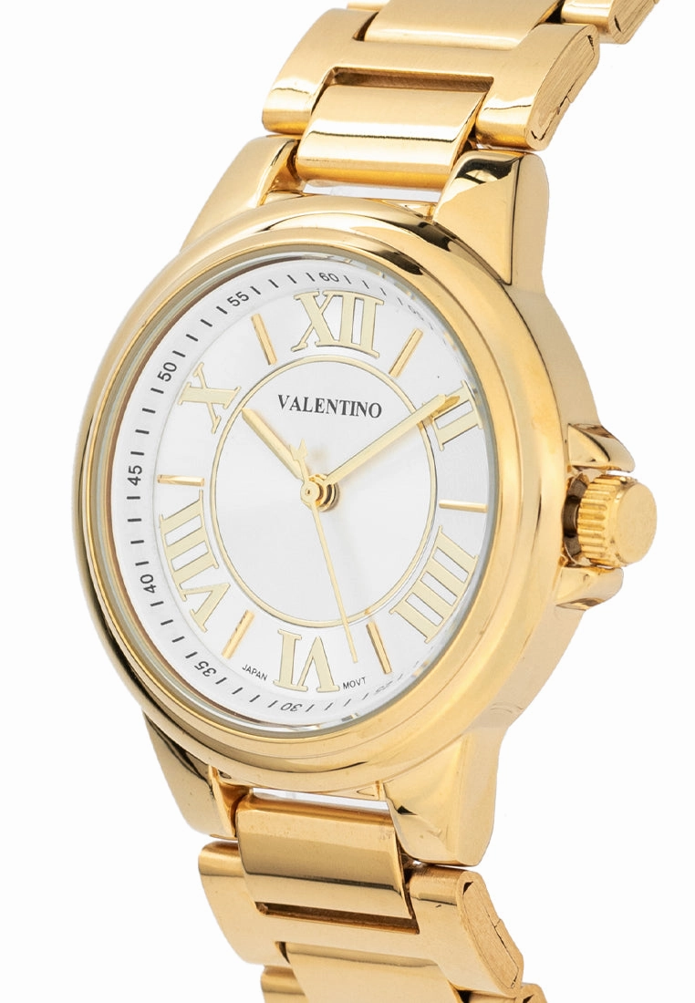 Valentino 20122430-SILVER DIAL Stainless Steel Strap Analog Watch for Women