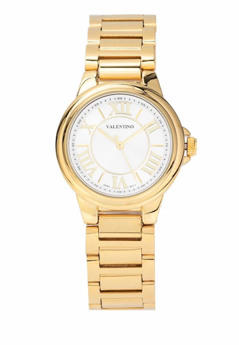 Valentino 20122430-SILVER DIAL Stainless Steel Strap Analog Watch for Women
