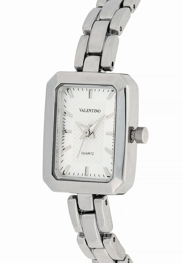 Valentino 20122444-SILVER DIAL Alloy Strap Analog Watch for Women