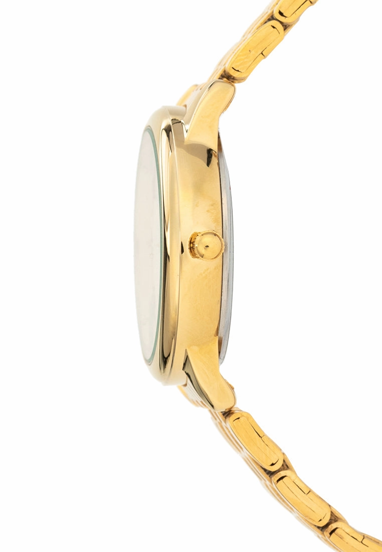Valentino 20122445-GOLD DIAL Stainless Steel Strap Analog Watch for Women