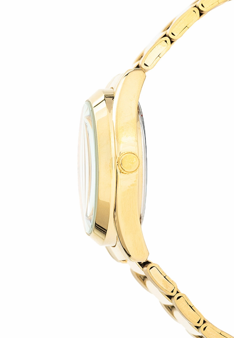 Valentino 20122455-GOLD DIAL Stainless Steel Strap Analog Watch for Women