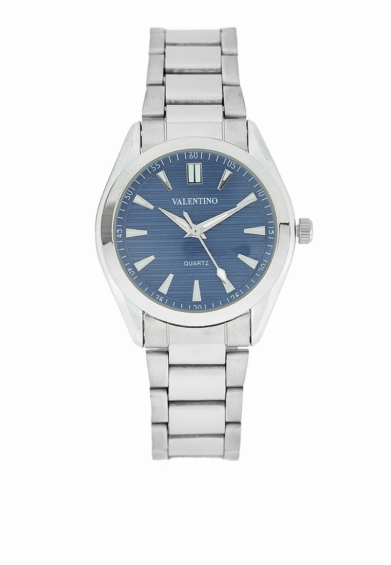 Valentino 20122459-BLUE DIAL Stainless Steel Strap Analog Watch for Women