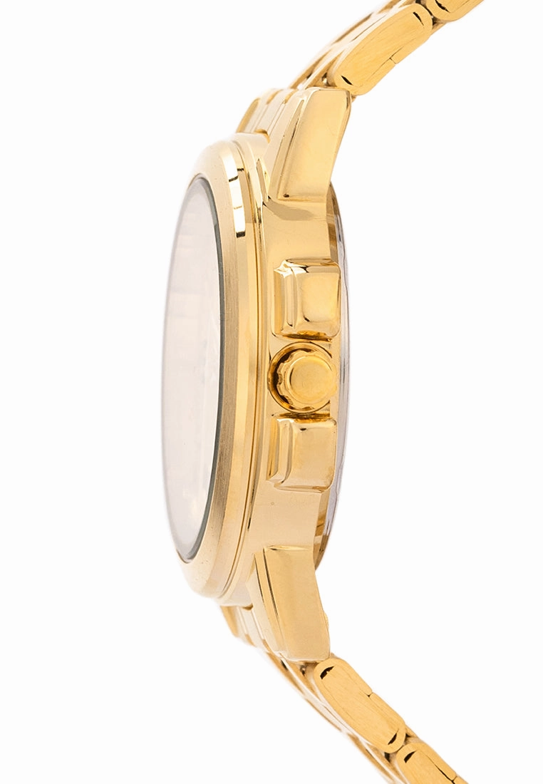 Valentino Stainless Steel Strap Analog Watch for Women 20121953-GOLD - GOLD DIAL