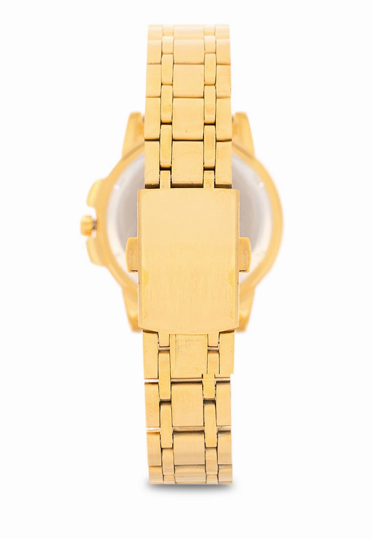Valentino Stainless Steel Strap Analog Watch for Women 20121953-GOLD - GOLD DIAL
