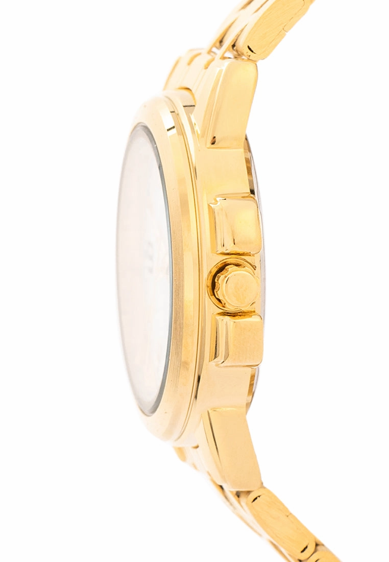 Valentino Stainless Steel Strap Analog Watch for Women 20121953-GOLD - WHITE DIAL
