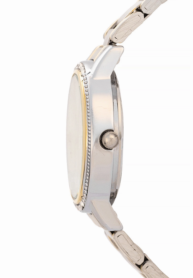 Valentino Stainless Steel Strap Analog Watch for Women 20122199-TWO TONE - GOLD DIAL