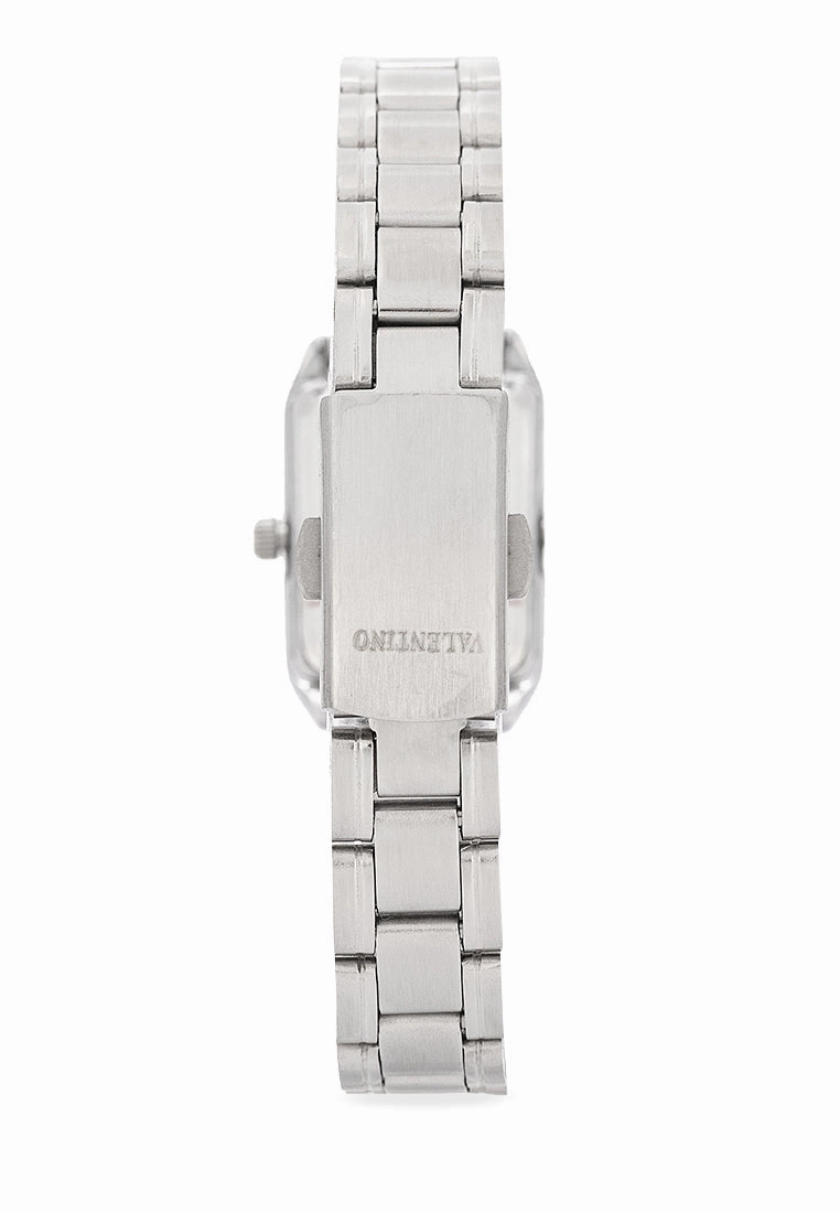 Valentino Stainless Steel Strap Analog Watch for Women 20122257-SIL DIAL - ROMAN