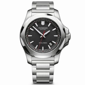 Victorinox Swiss Army I.N.O.X. Black Dial Steel 241723.1 Men's Watch