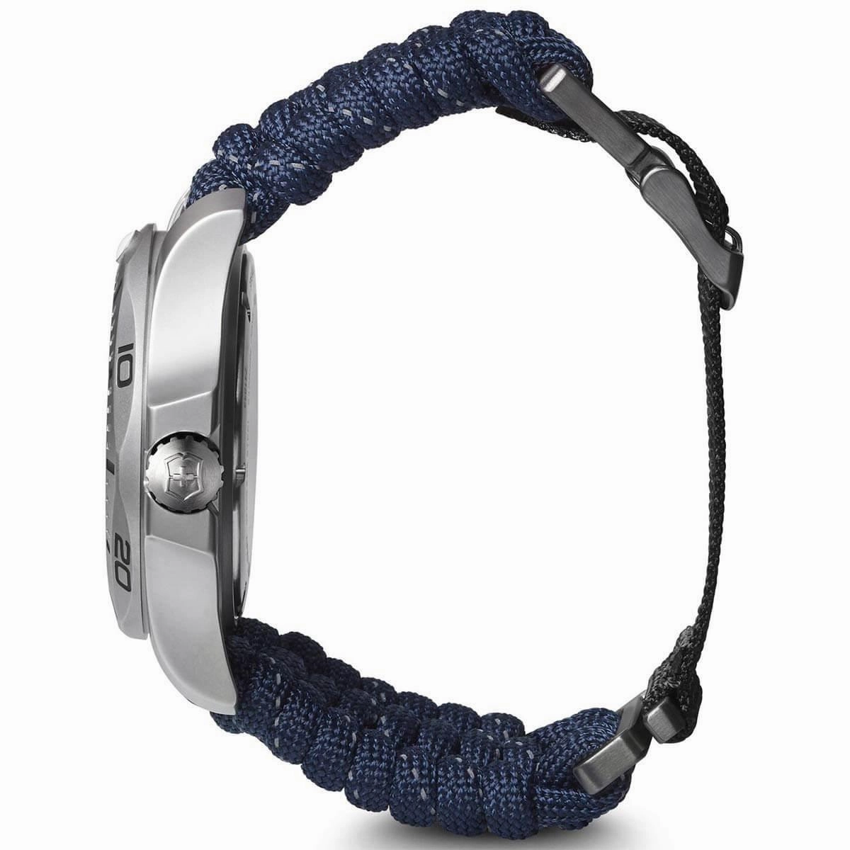 Victorinox Swiss Army Men's Quartz Watch - I.N.O.X. Professional Diver Blue Strap | 241843