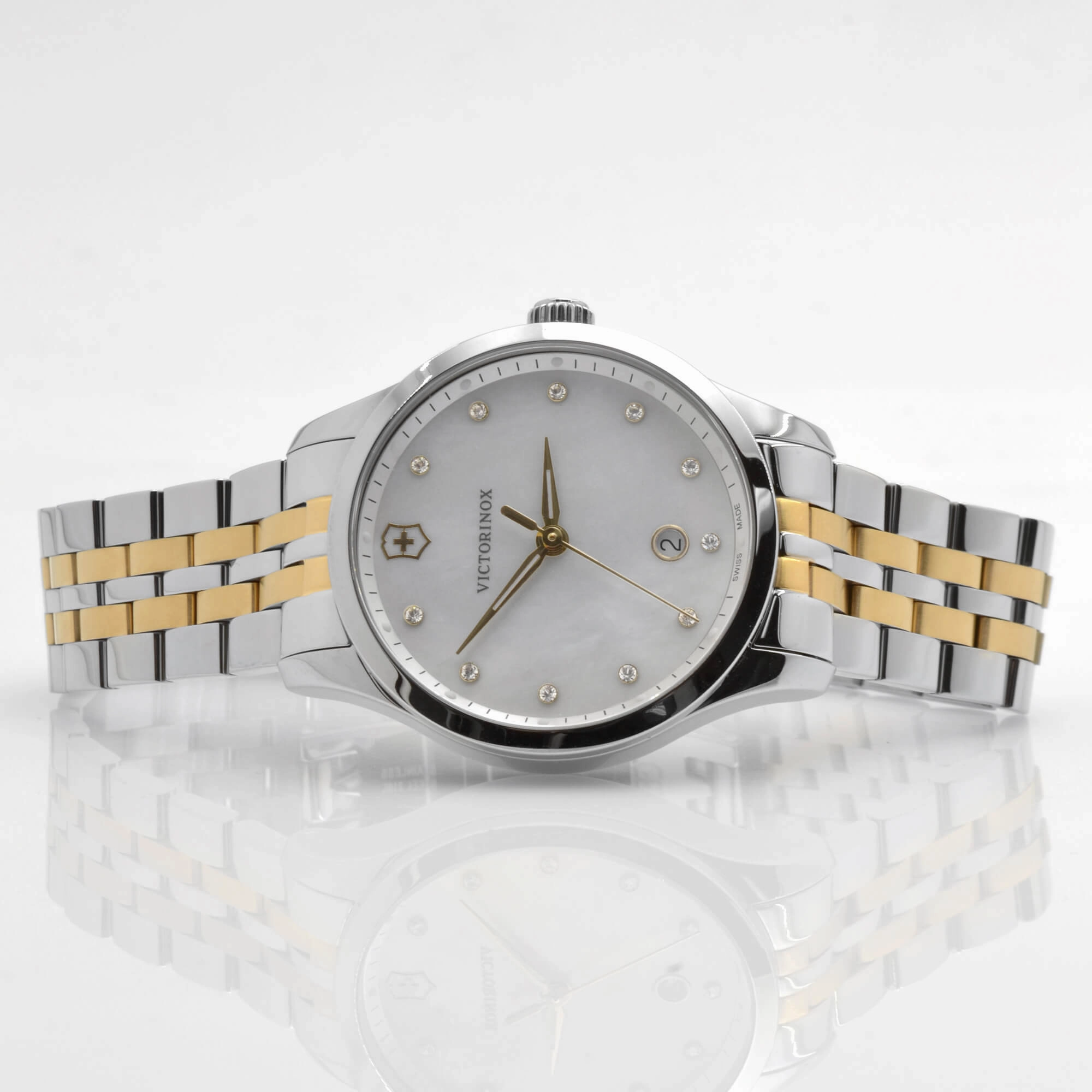 Victorinox Swiss Army Women's Quartz Watch - Alliance Small Two Tone Bracelet | 241831