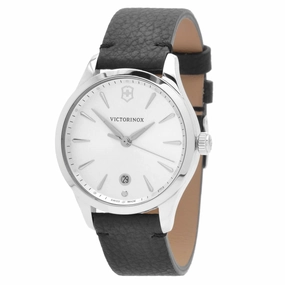 Victorinox Swiss Army Women's Strap Watch - Alliance Small Black Leather | 241827