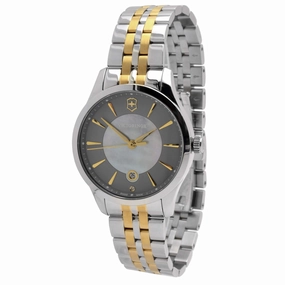 Victorinox Swiss Army Women's Watch - Alliance White and MOP Dial Bracelet | 241753