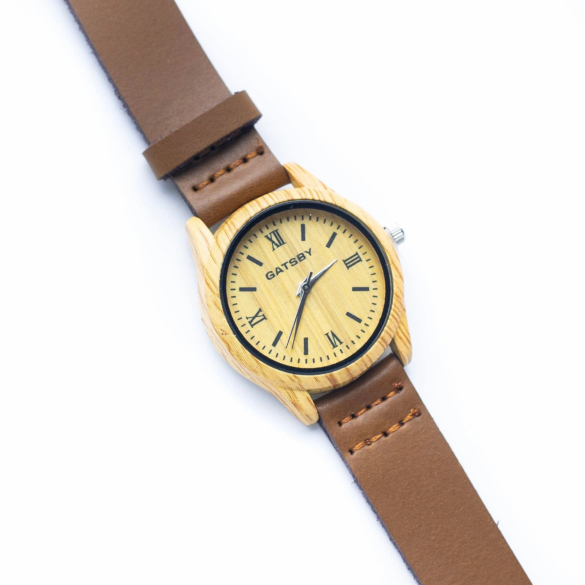Vintage ladies watch Leather Strap Quartz Watch WA-276