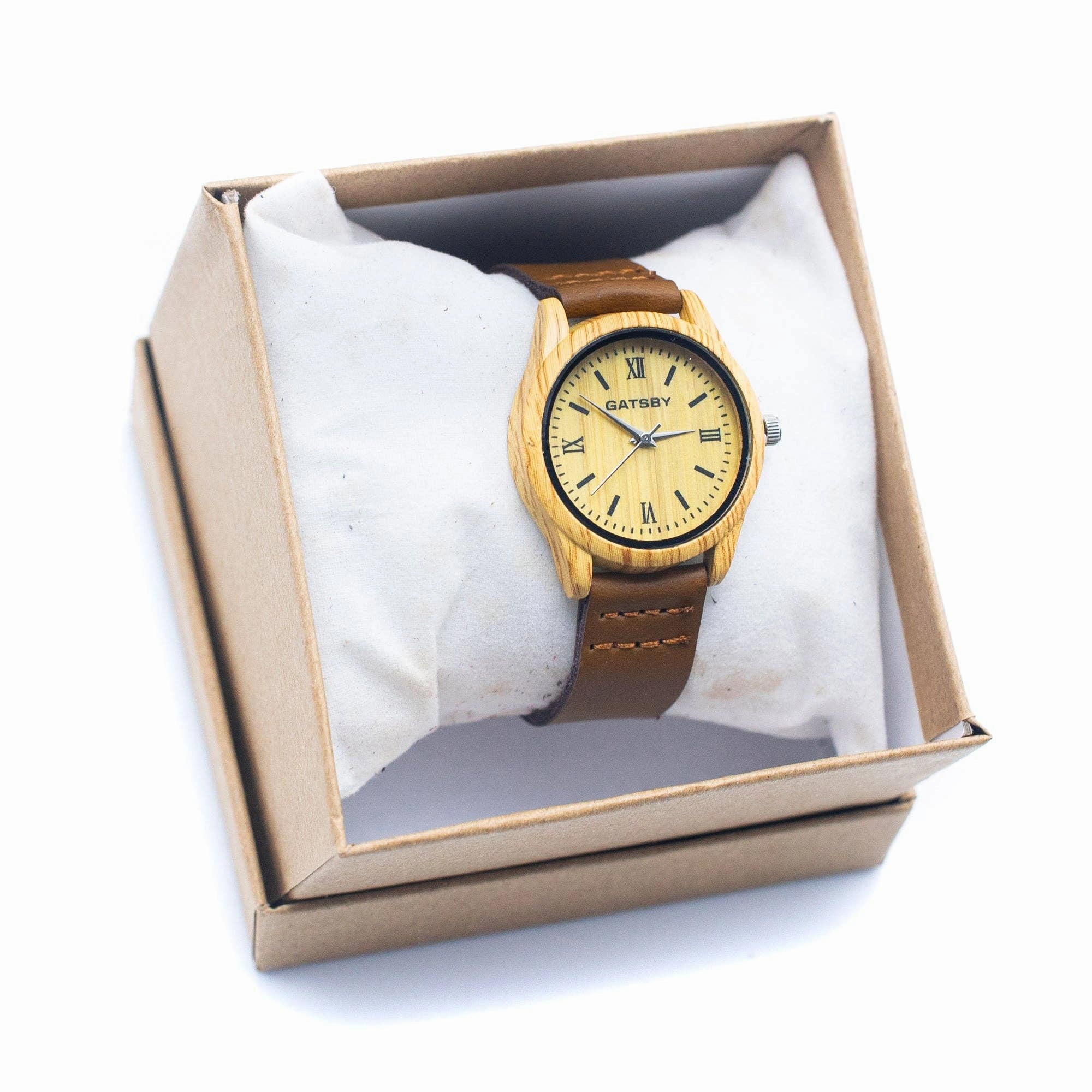 Vintage ladies watch Leather Strap Quartz Watch WA-276