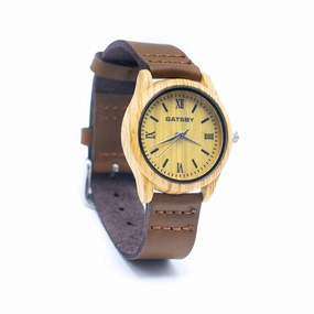 Vintage ladies watch Leather Strap Quartz Watch WA-276