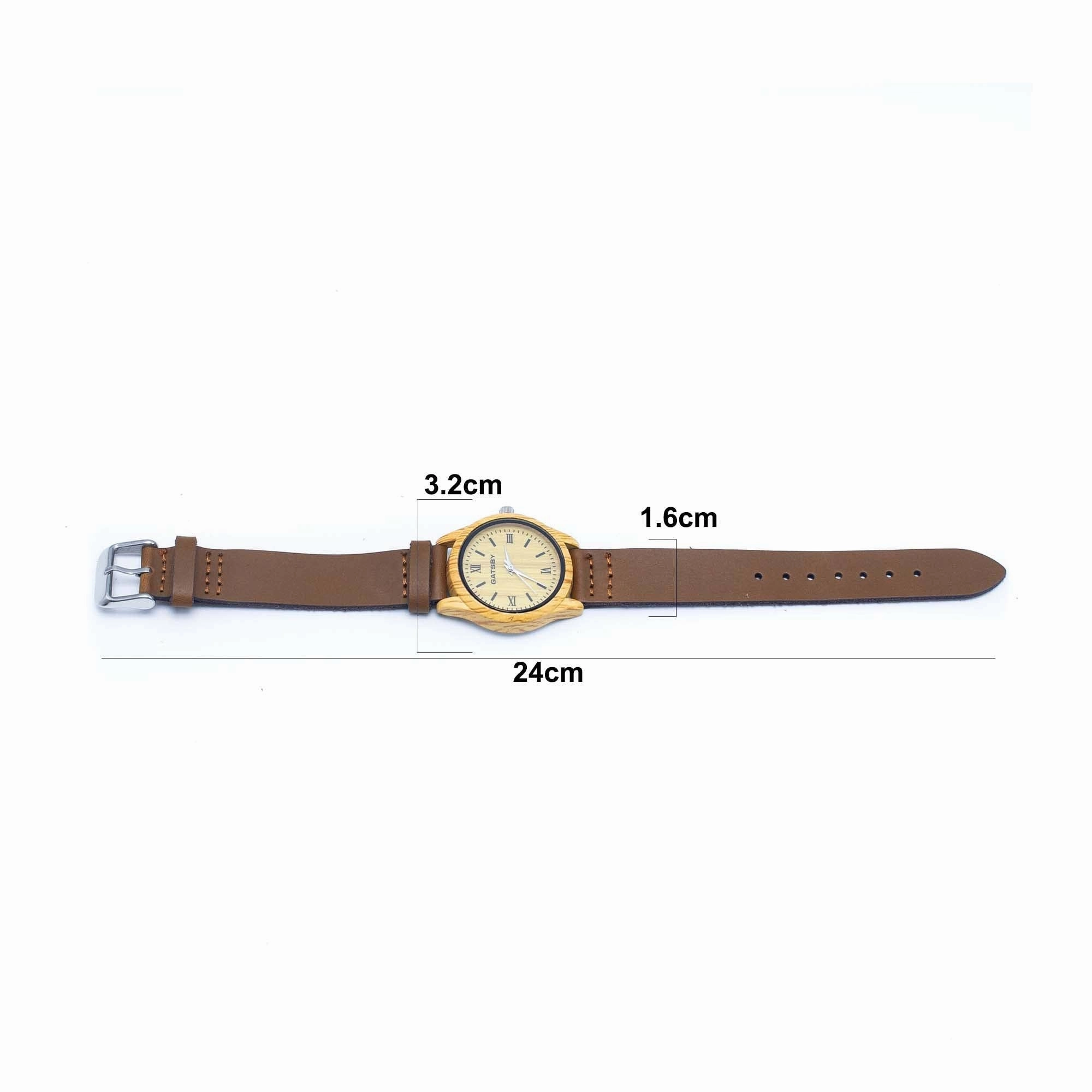 Vintage ladies watch Leather Strap Quartz Watch WA-276