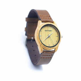 Vintage ladies watch Leather Strap Quartz Watch WA-282