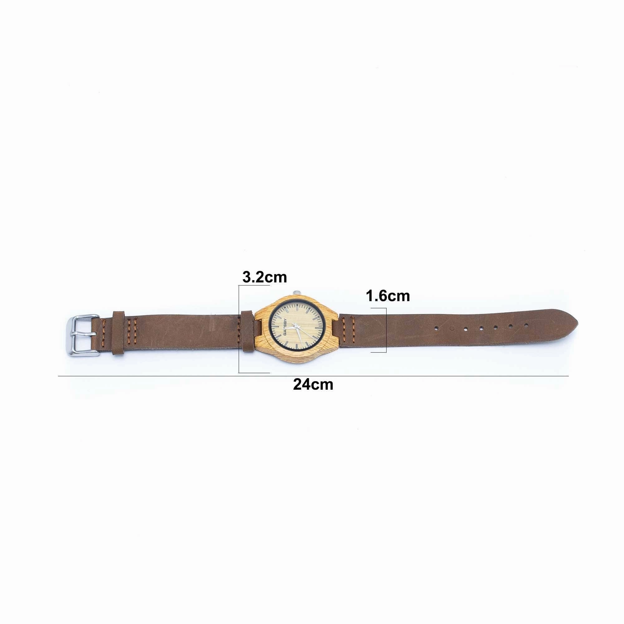 Vintage ladies watch Leather Strap Quartz Watch WA-284