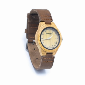 Vintage ladies watch Leather Strap Quartz Watch WA-284