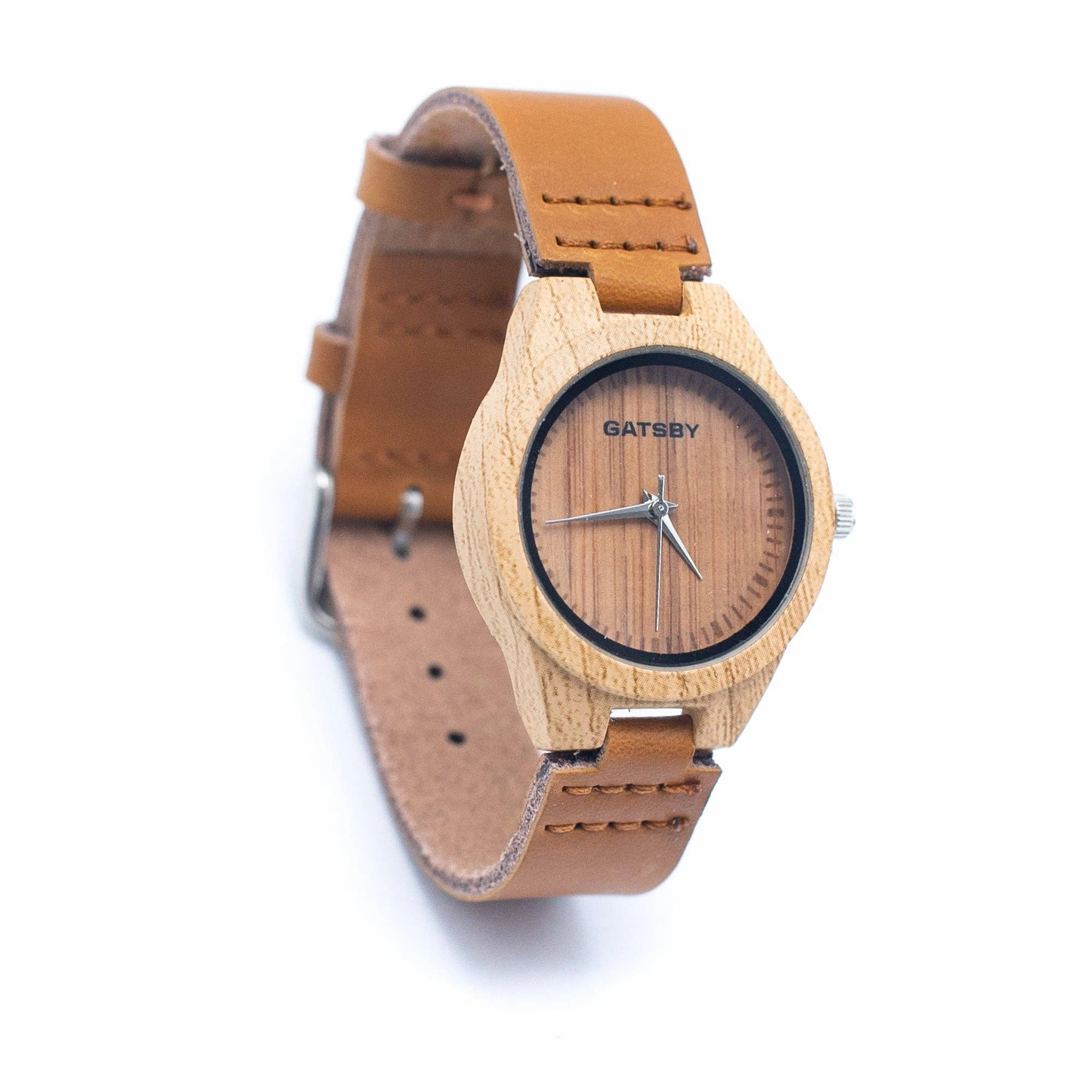 Vintage women watch Leather Strap Quartz Watch WA-296