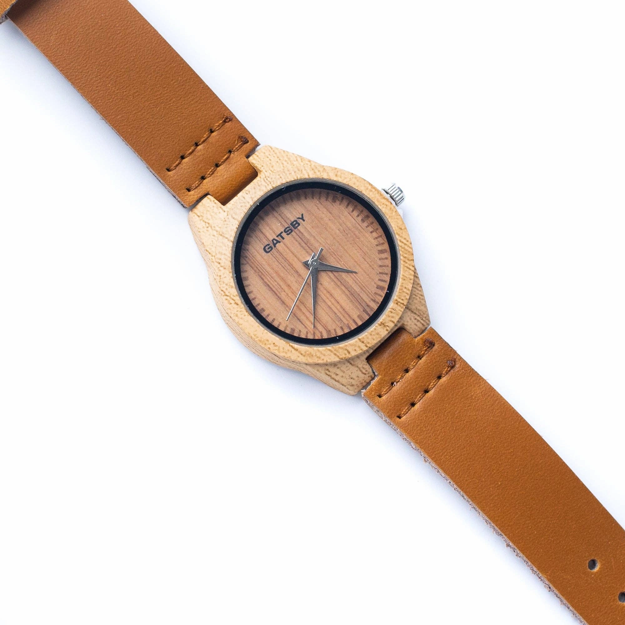 Vintage women watch Leather Strap Quartz Watch WA-296