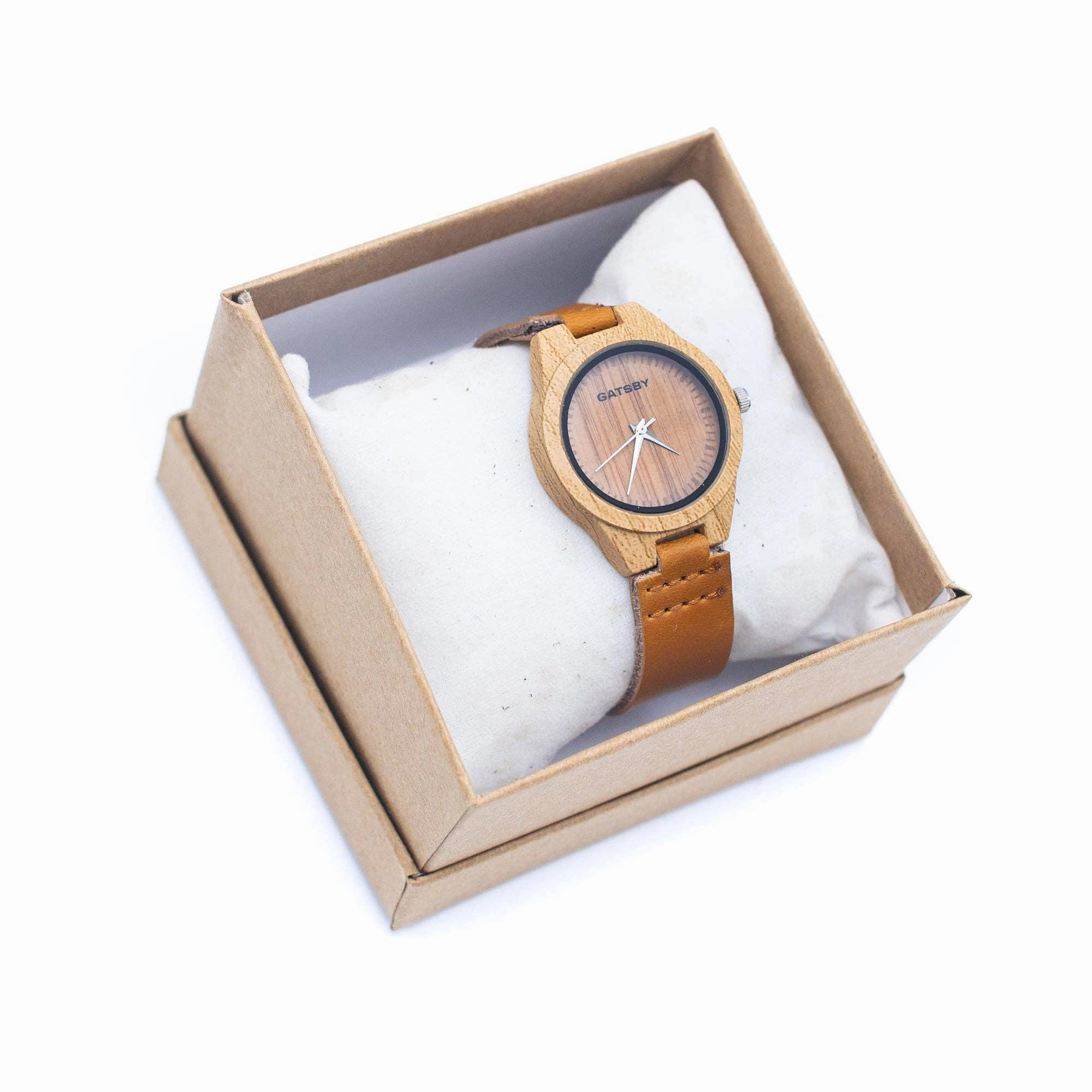 Vintage women watch Leather Strap Quartz Watch WA-296