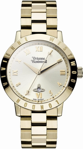 Vivienne Westwood Bloomsbury Watch Gold Stainless Steel