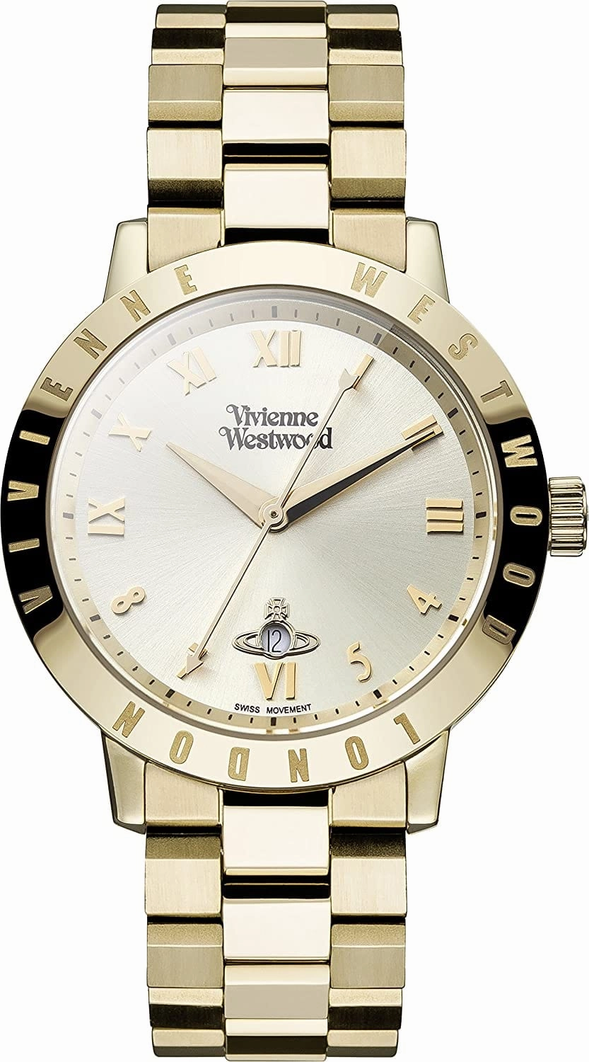Vivienne Westwood Bloomsbury Watch Gold Stainless Steel