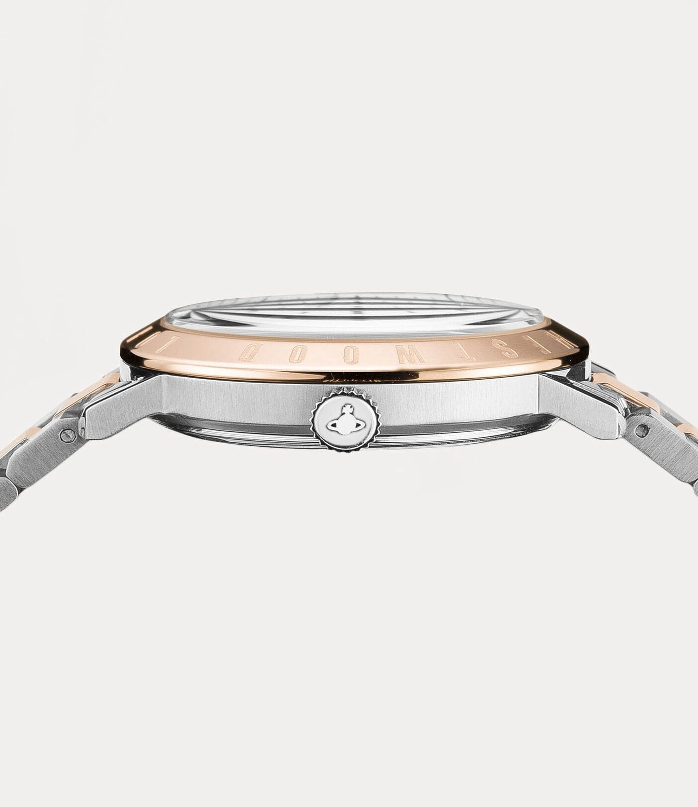 Vivienne Westwood Bloomsbury Watch Two Tone Rose Gold Stainless Steel