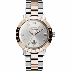 Vivienne Westwood Bloomsbury Watch Two Tone Rose Gold Stainless Steel