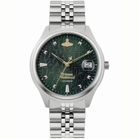 Vivienne Westwood Camberwell Stainless Steel Watch  37mm Green