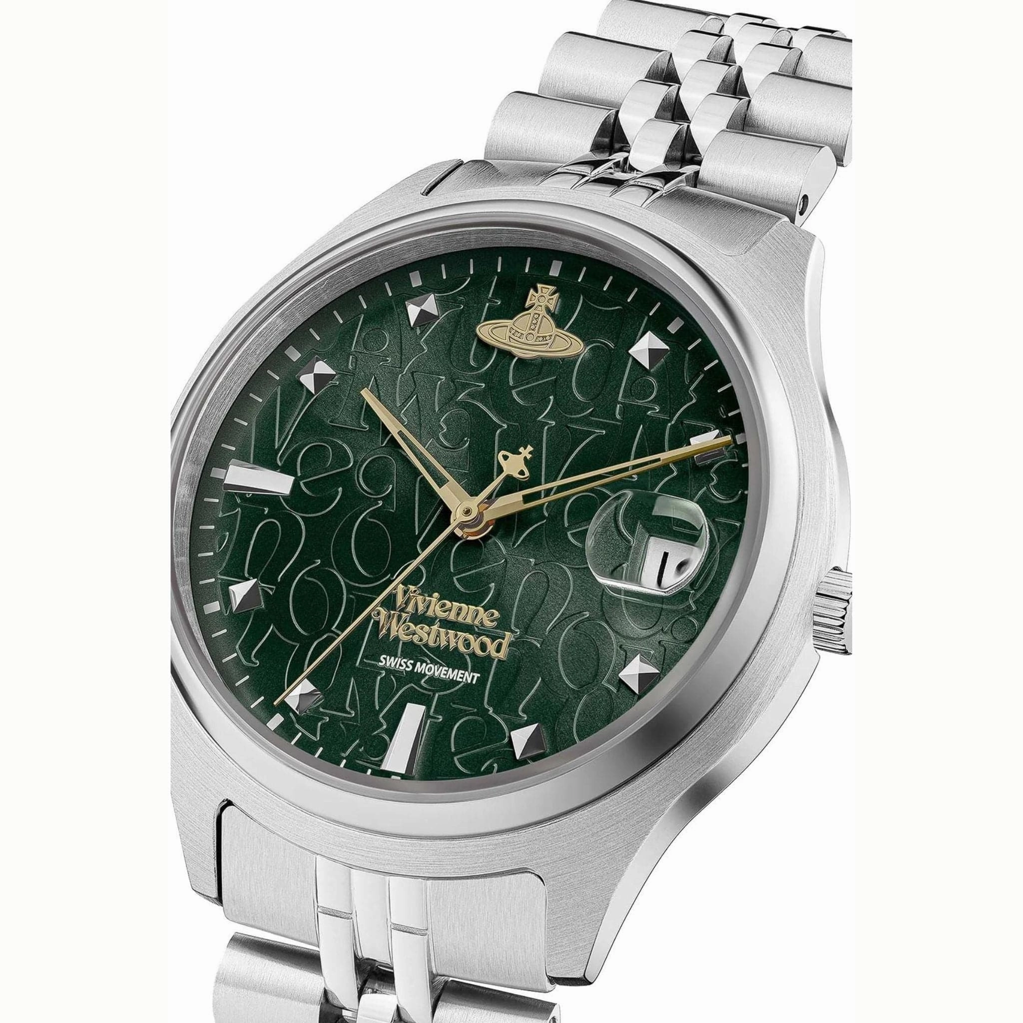 Vivienne Westwood Camberwell Stainless Steel Watch  37mm Green