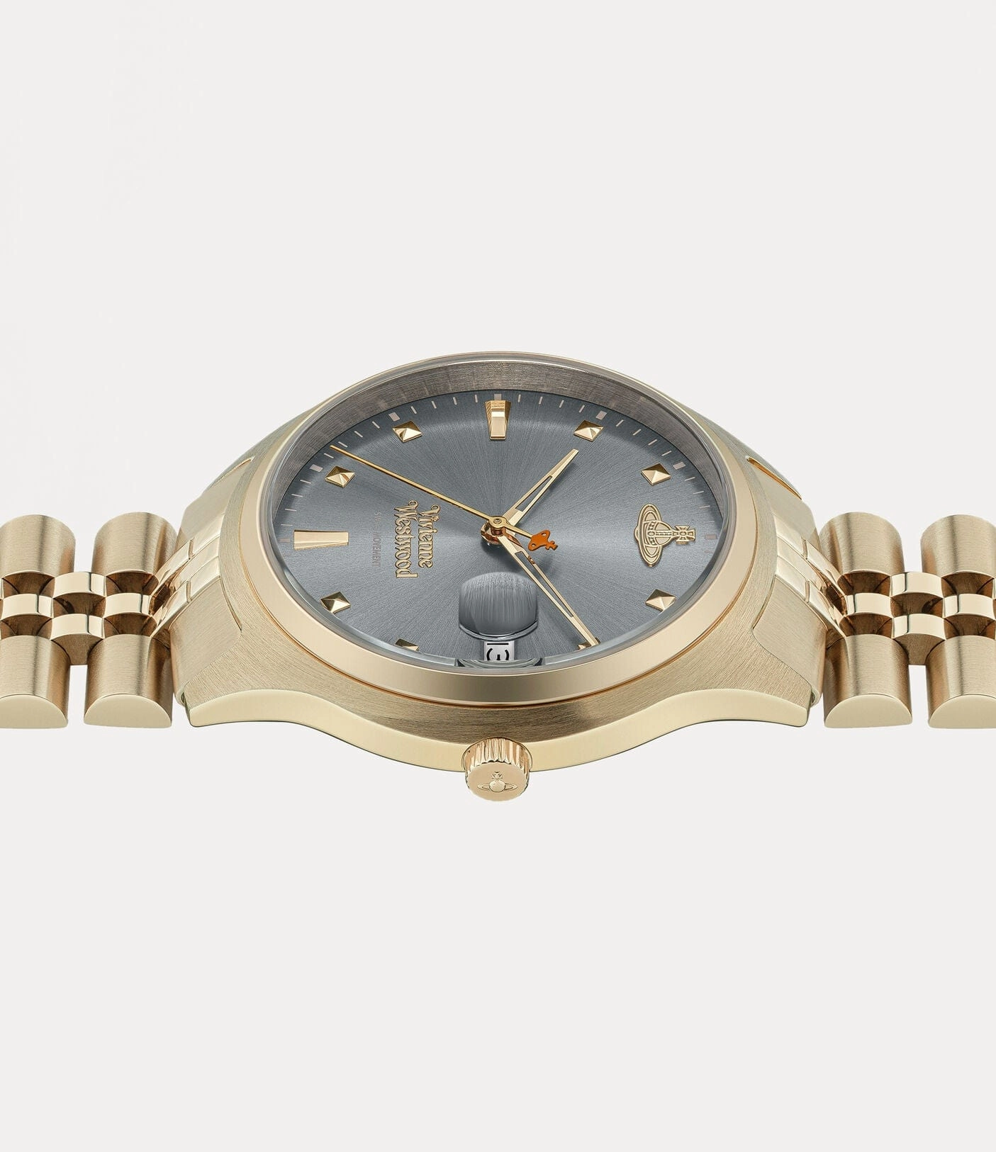 Vivienne Westwood Camberwell Watch Grey Gold Stainless Steel