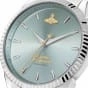 Vivienne Westwood Seymore Green Dial Two Tone Strap Watch